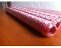 Милтонпак - целлюлозная оболочка диам.24 красно-белая полоса  ( дымопроницаемая)